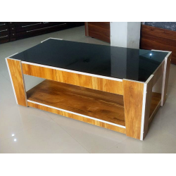  Modern Center Table with Black color galss  by Alam Furniture