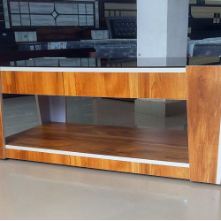  Modern Center Table with Black color galss  by Alam Furniture
