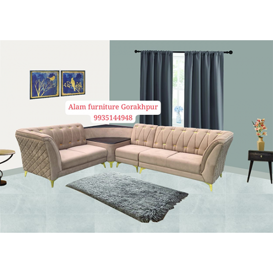 Alam Furniture Modern Sofa Set  with 5 Seater